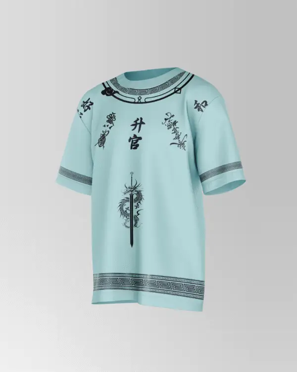 Tribal Calm Green Tee